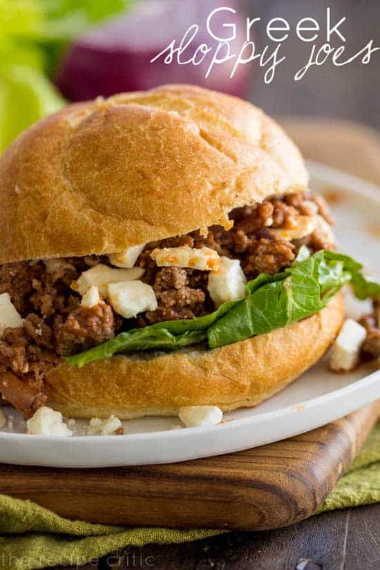 Greek Sloppy Joes - 20