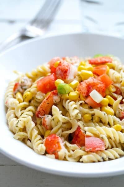 Lobster Pasta Salad - One of the Best Easy Pasta Recipes. The Recipe Critic, Alyssa Rivers.