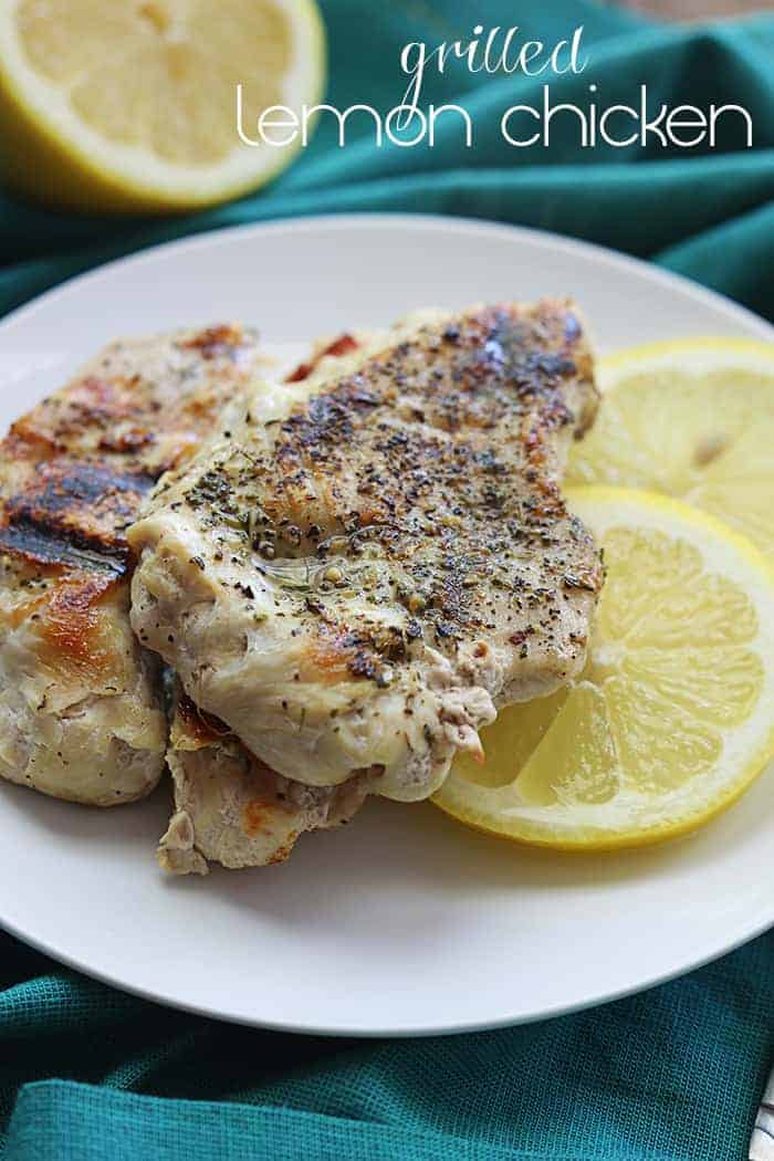 Grilled Lemon Chicken The Recipe Critic 