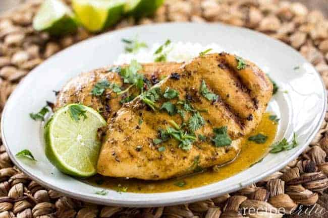 Grilled Lime Coconut Chicken - 48