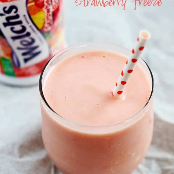2-Ingredient Strawberry Freeze