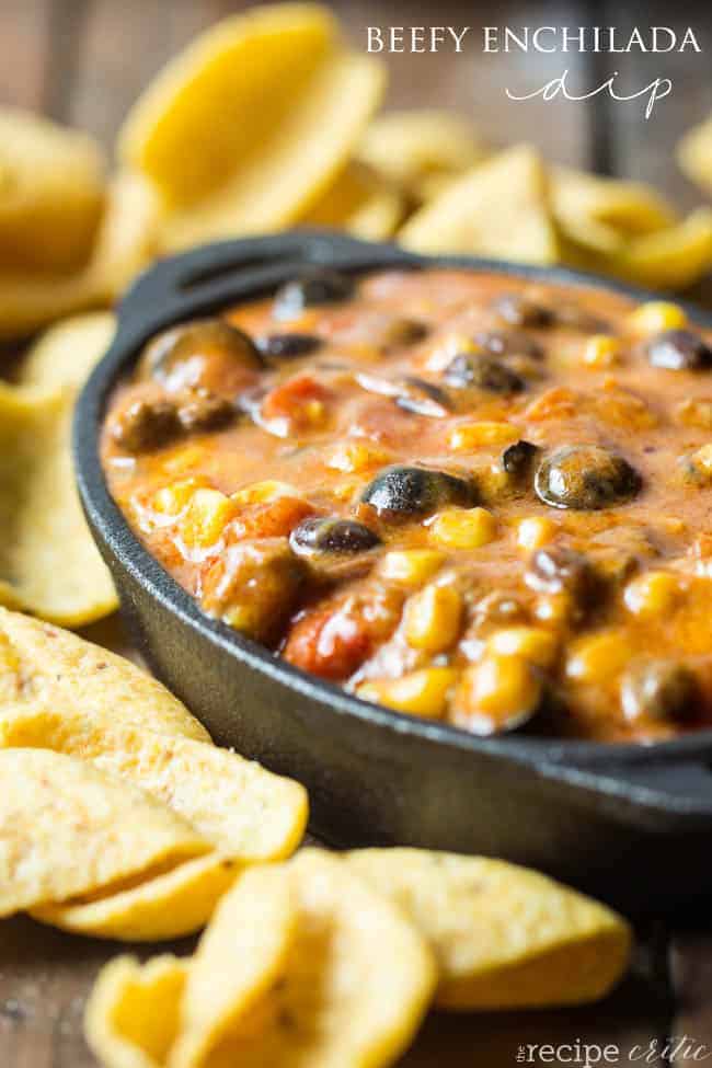 Beefy Enchilada Dip - 36