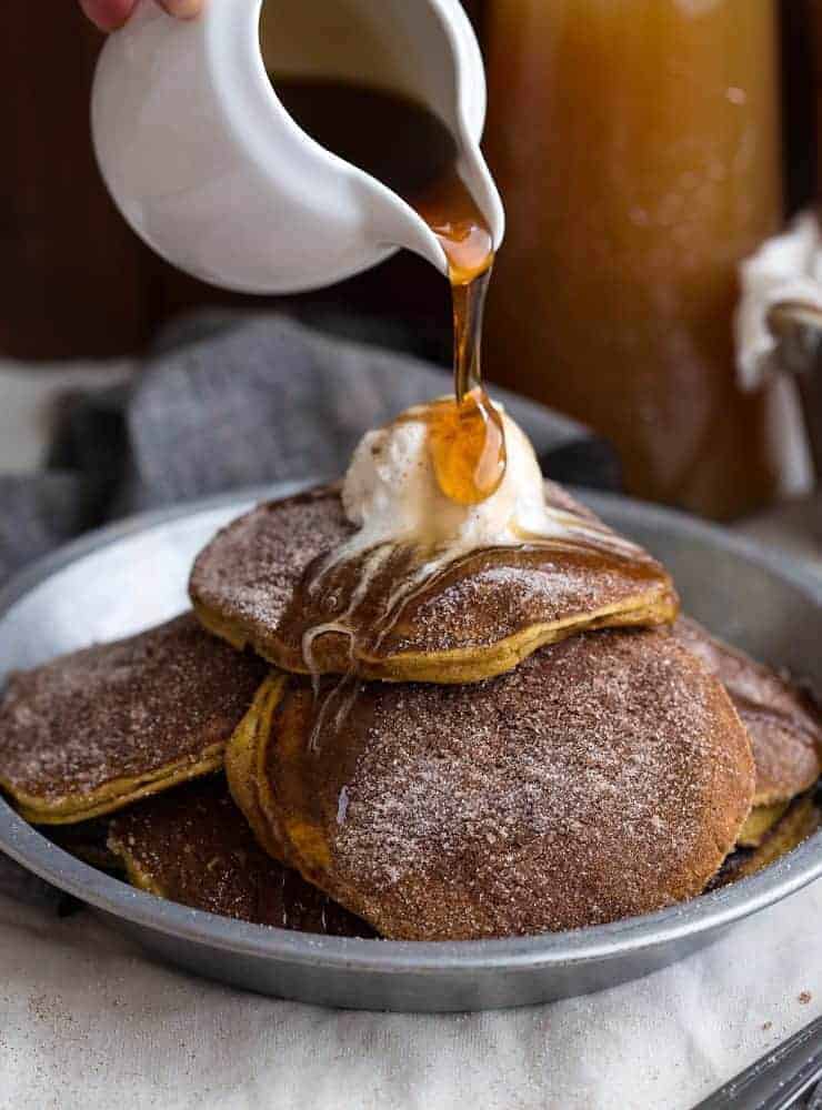 Sugared Pumpkin Pancakes - 25