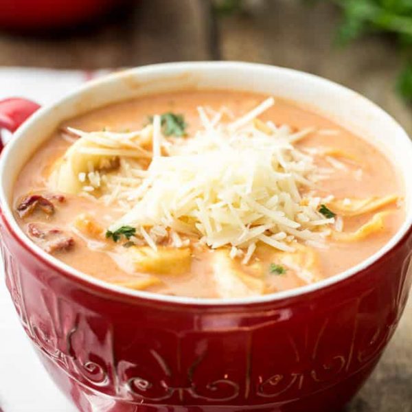 Creamy Tomato Tortellini Soup | The Recipe Critic