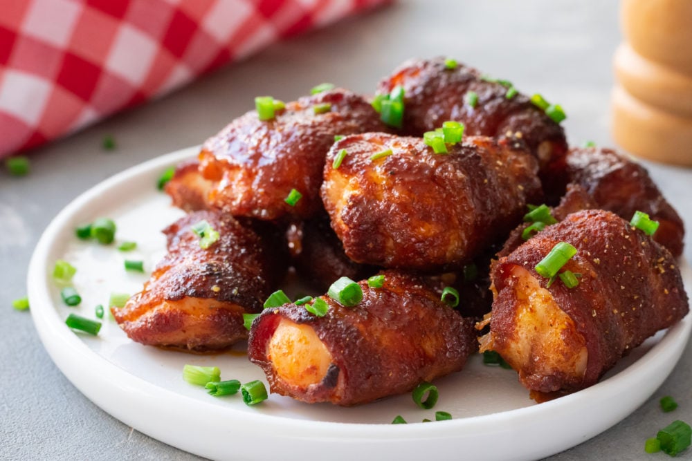 Sweet and Spicy Bacon Chicken Bites Recipe - 40