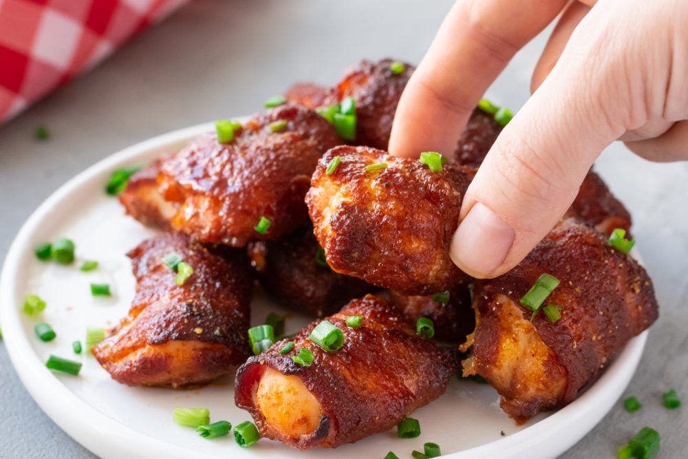 Sweet and Spicy Bacon Chicken Bites Recipe - 87