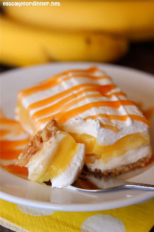 Banana Cream Pie Bars