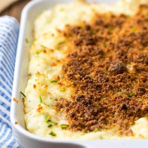 Mashed Potato Casserole with Sour Cream and Chives | The Recipe Critic