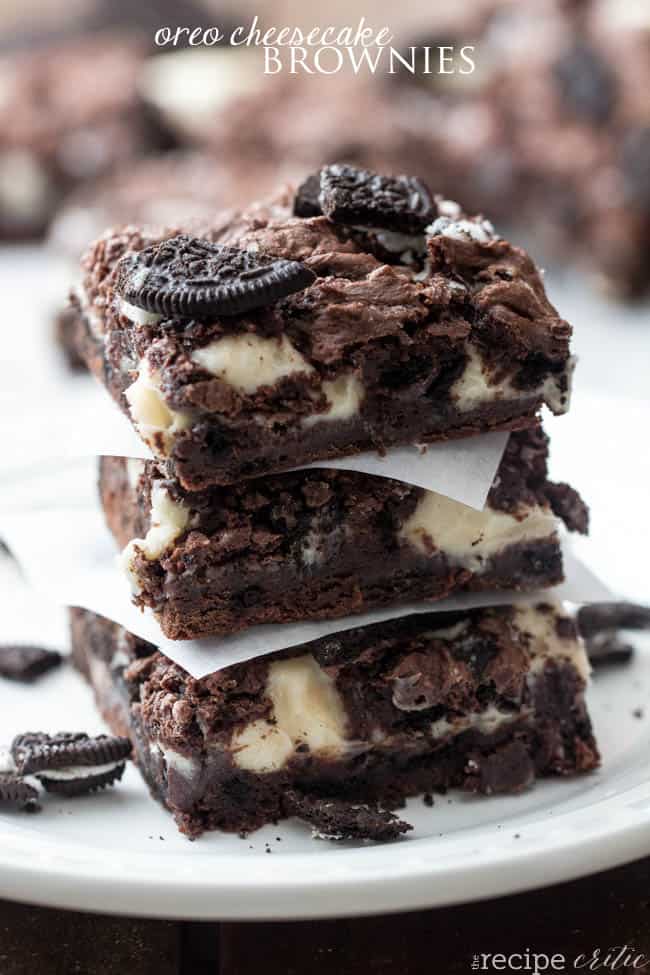 Oreo Cheesecake Brownies | The Recipe Critic