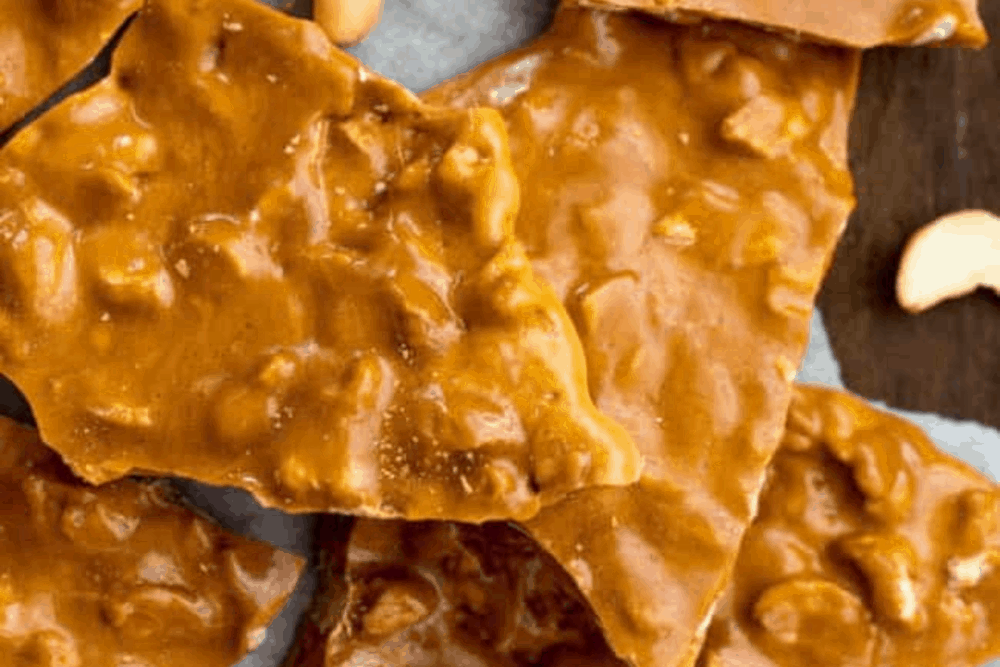 Easy Microwave Cashew Brittle | The Recipe Critic