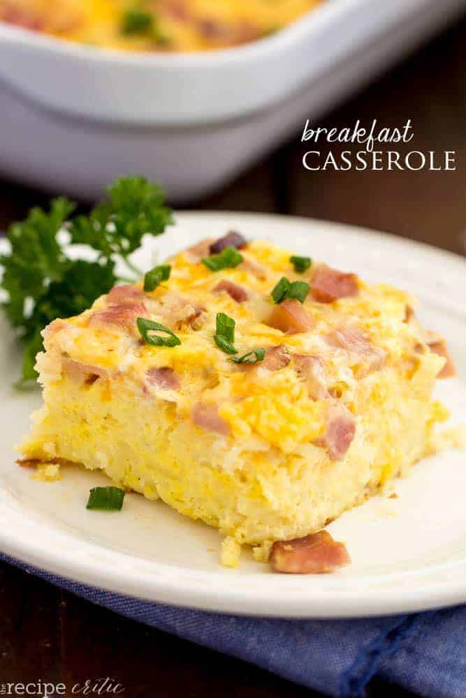 The Best Breakfast Casserole  The Recipe Critic