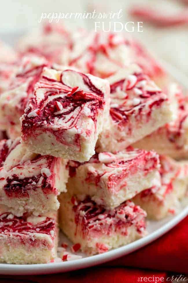 Peppermint Swirl Fudge - 61