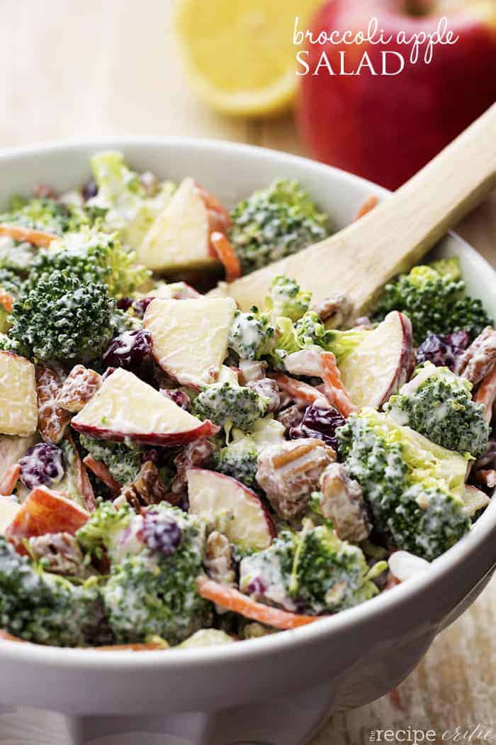 Broccoli Apple Salad The Recipe Critic