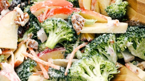 Creamy Broccoli Apple Salad - 7