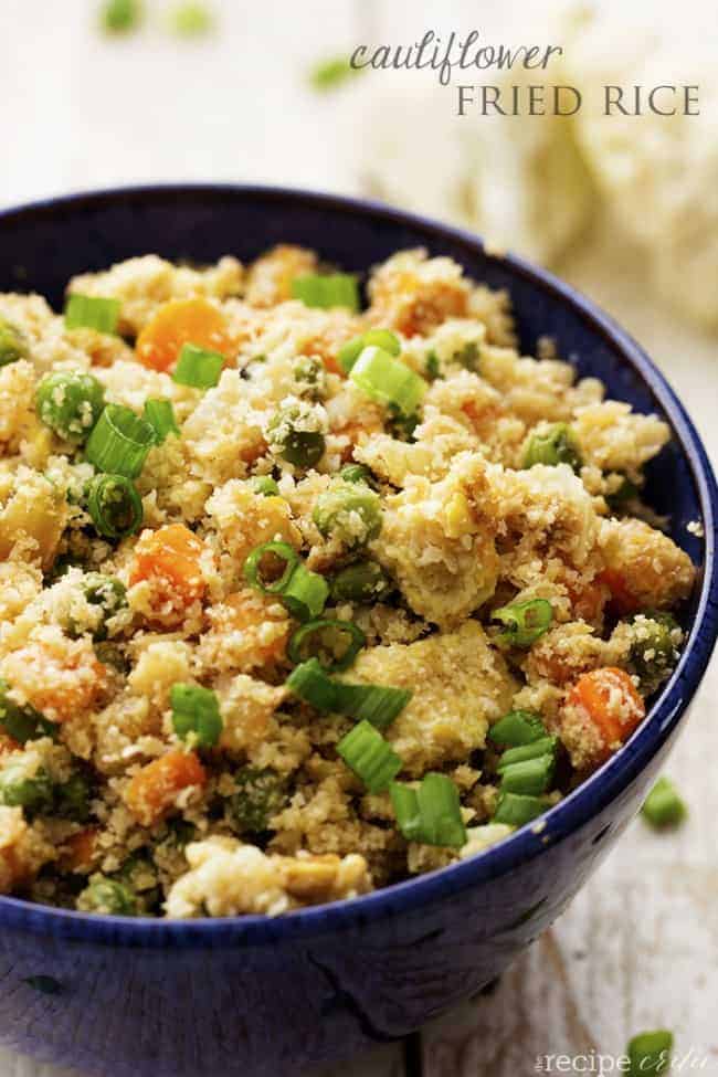 Cauliflower Fried Rice  The Recipe Critic