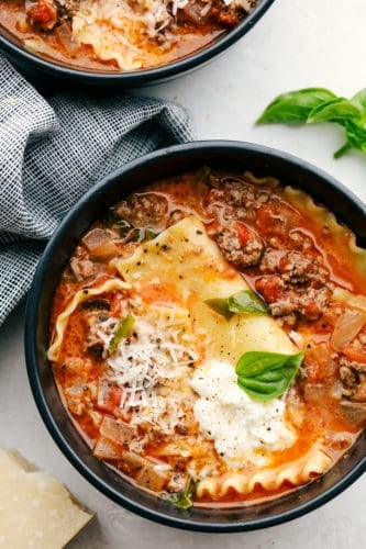 Lasagna Soup | Cook & Hook