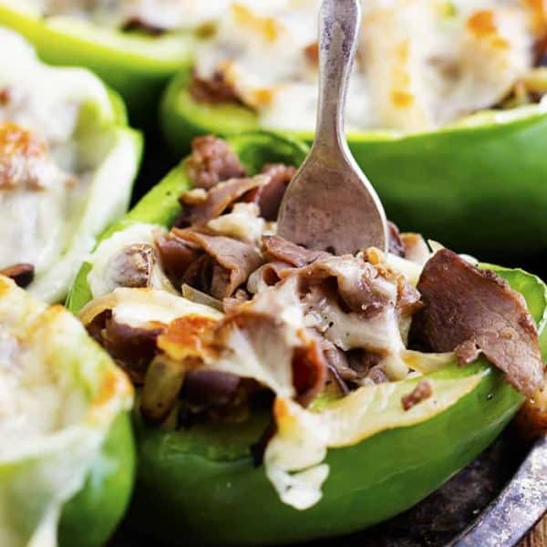 Philly Cheesesteak Stuffed Peppers | The Recipe Critic