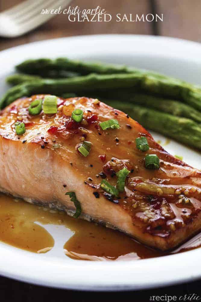 Chili-Glazed Salmon Hot Logic Mini Recipe - The Old Woman Who Lives in a Van