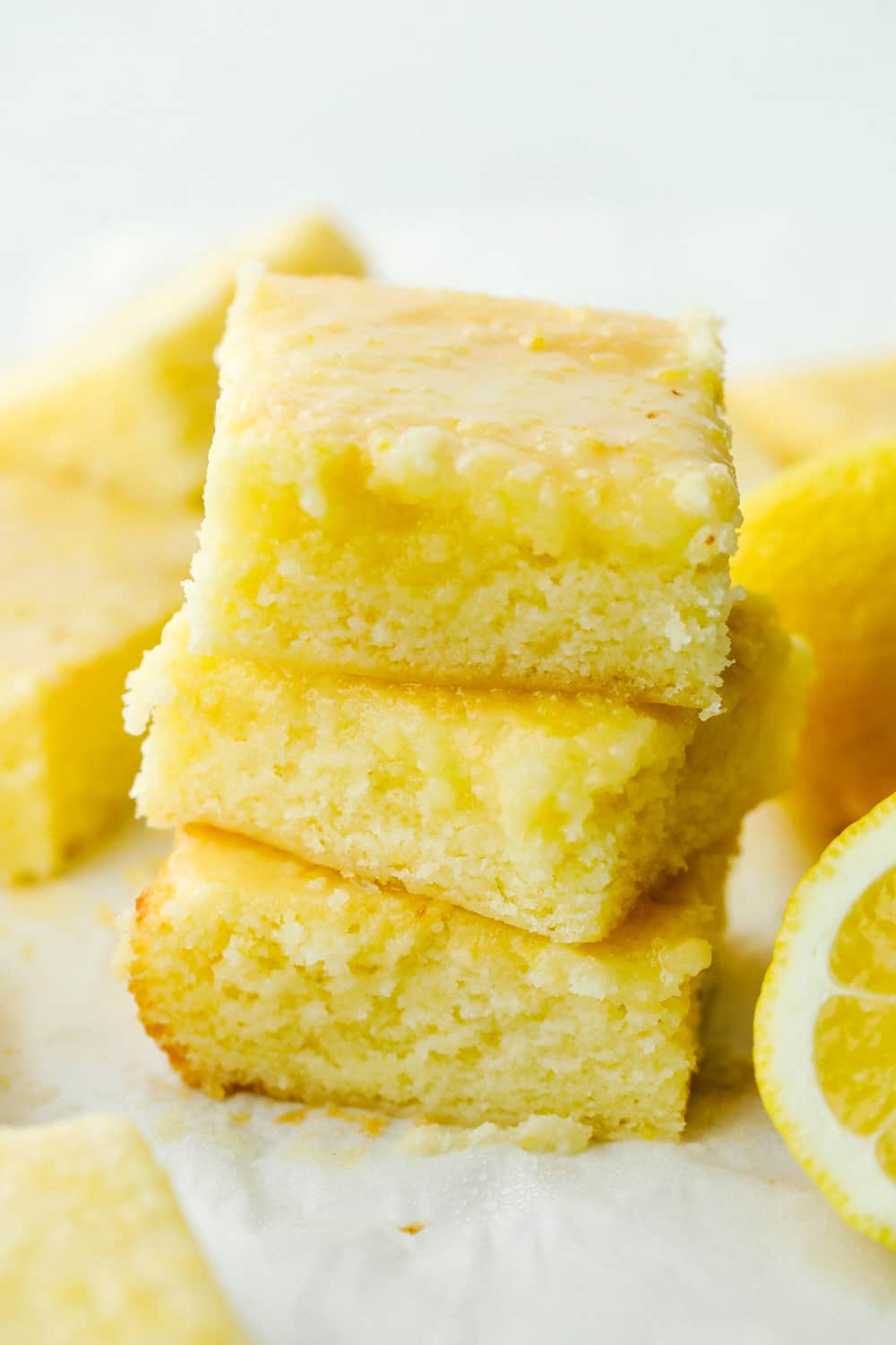 Chewy Lemon Brownies