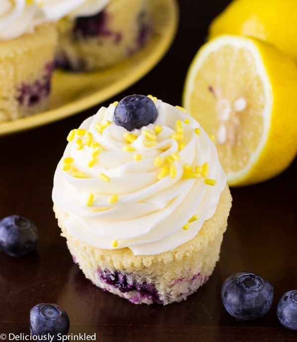 Lemon Blueberry Cupcakes - 41