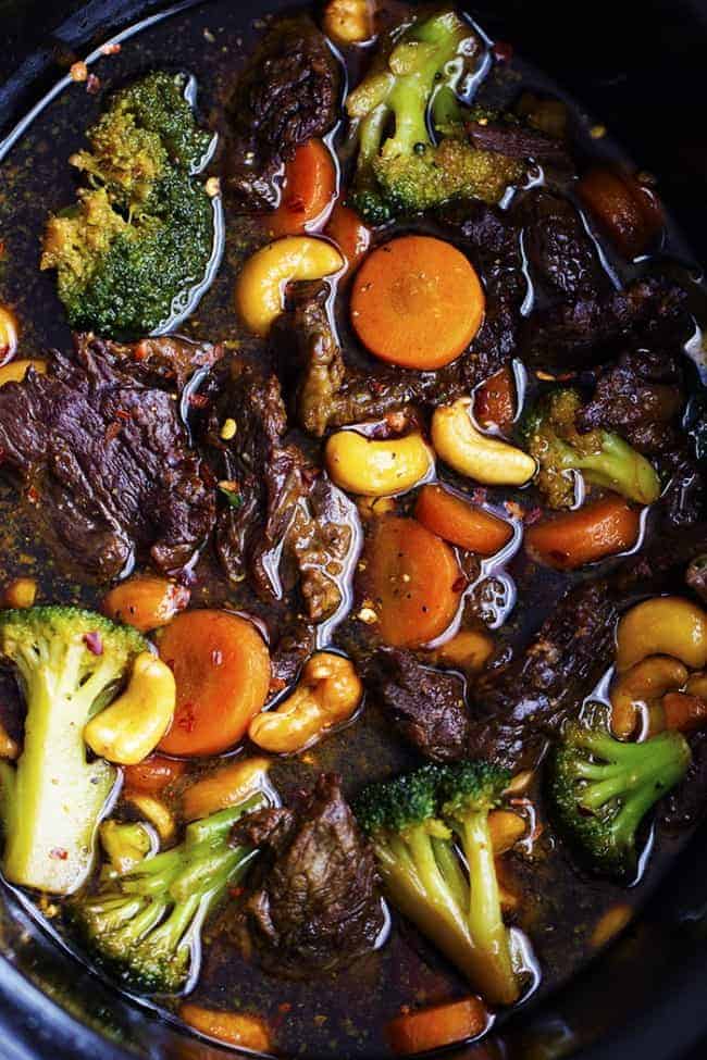 Slow Cooker Cashew Beef and Broccoli Stir Fry | The Recipe ...