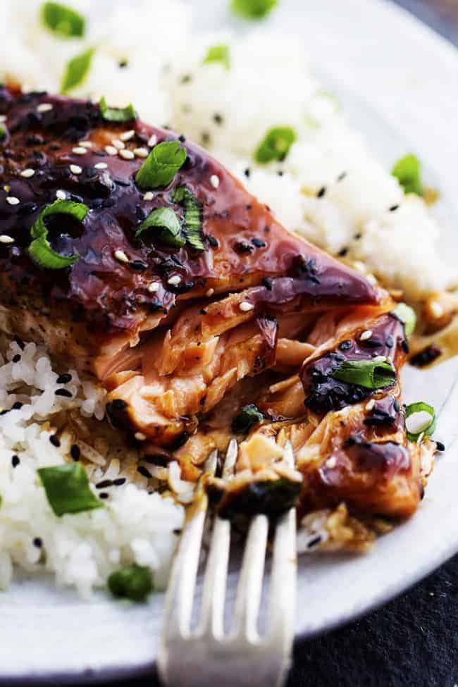 Baked Sesame Teriyaki Salmon - 35