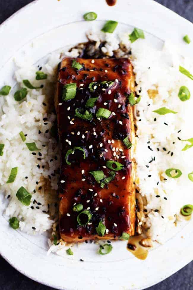 Baked Sesame Teriyaki Salmon - 49