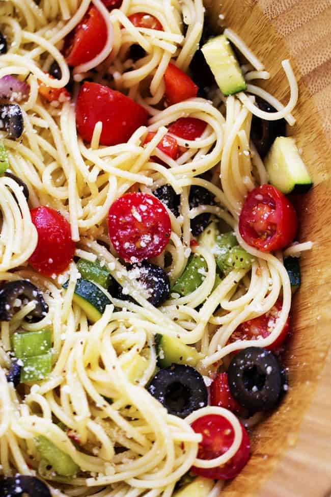 California Spaghetti Salad | The Recipe Critic