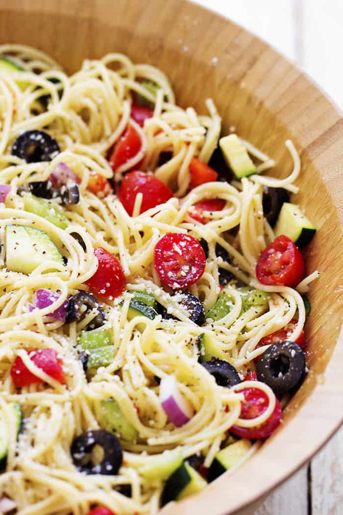 California Spaghetti Salad | The Recipe Critic