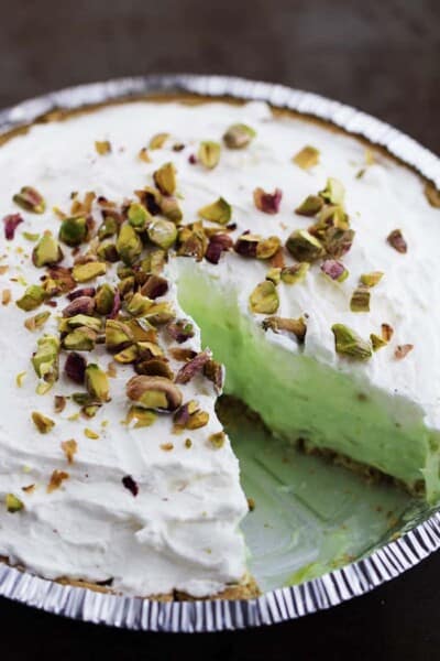 No Bake Pistachio Cream Pie The Recipe Critic