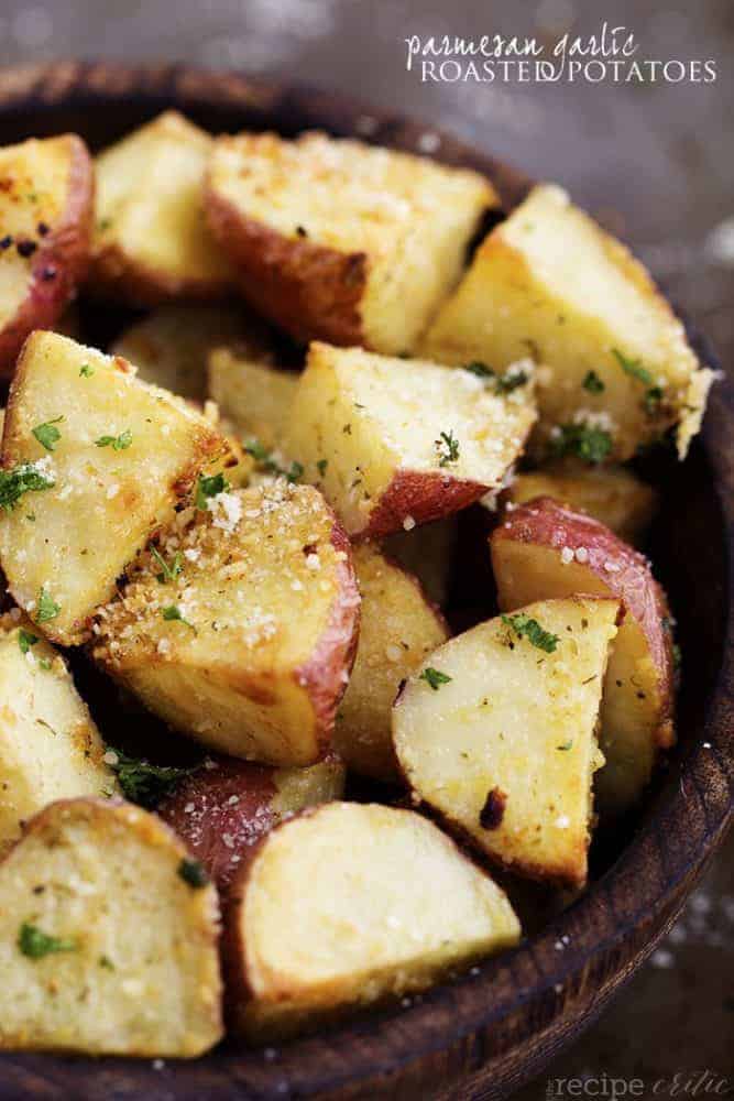 Parmesan Garlic Roasted Potatoes | The Recipe Critic
