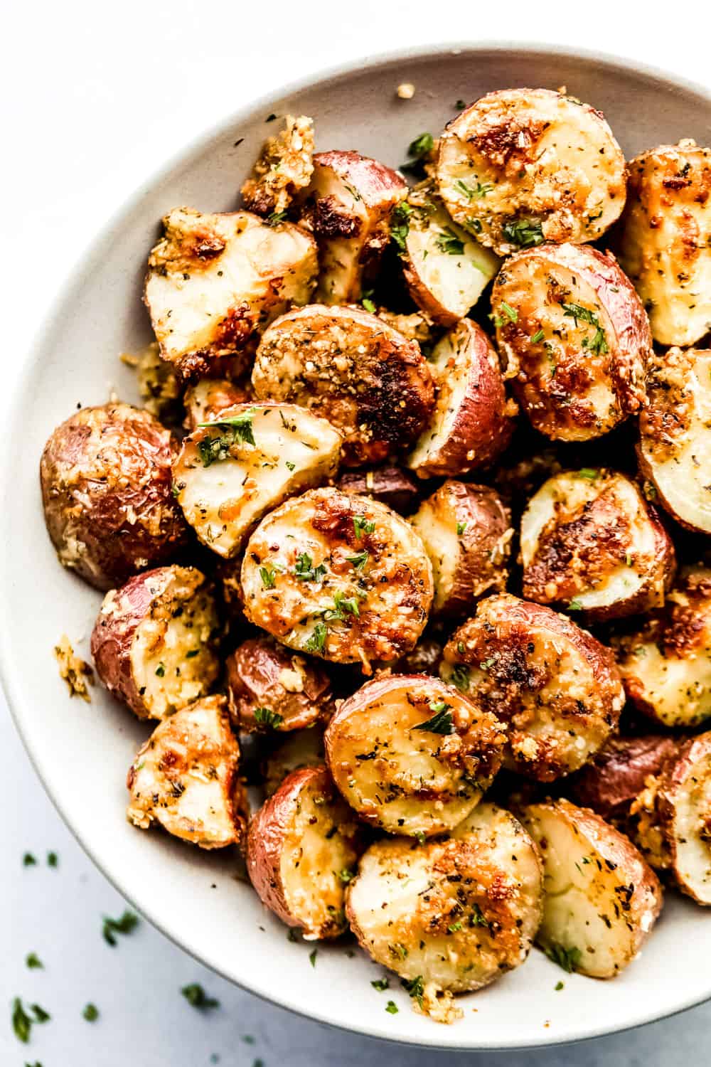Parmesan Garlic Roasted Potatoes The Recipe Critic
