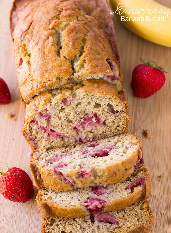 Strawberry Banana Bread | The Recipe Critic