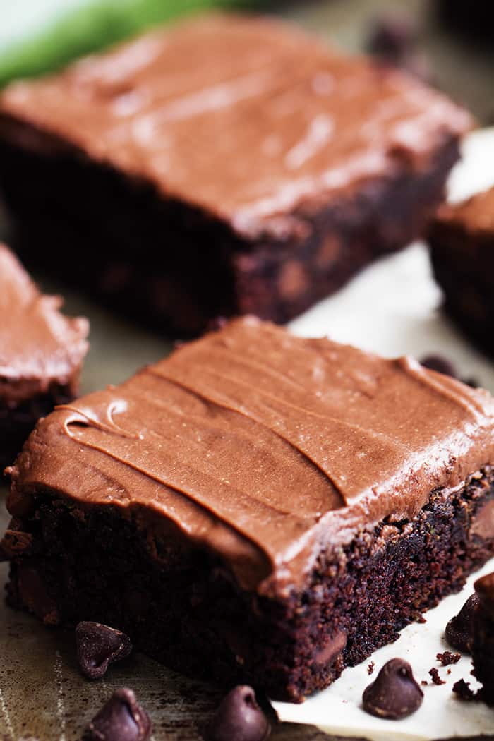 Double Chocolate Zucchini Brownies | The Recipe Critic