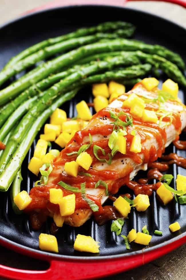 Mango Chipotle Barbecue Salmon - 41