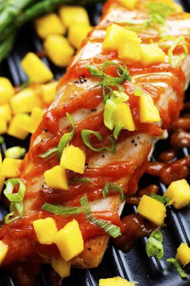 Mango Chipotle Barbecue Salmon - 42