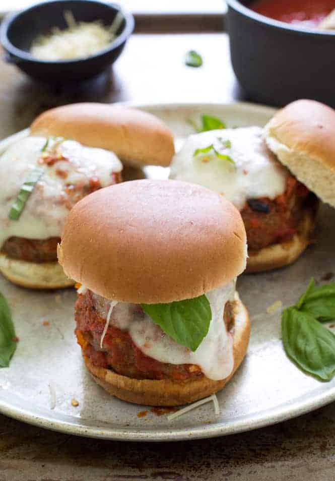 Italian Meatball Sliders - 60