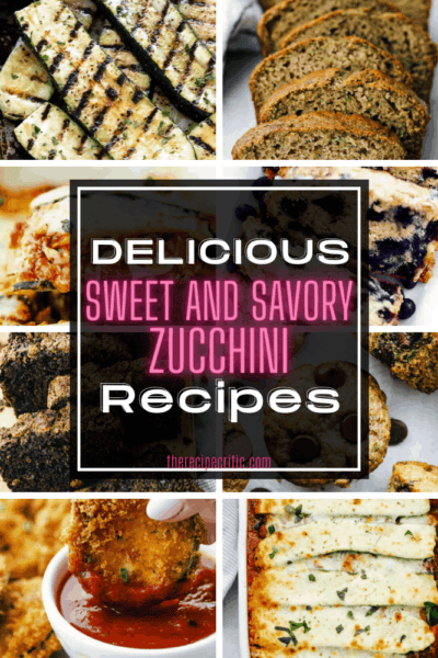 Sweet and Savory Zucchini Roundup | The Recipe Critic