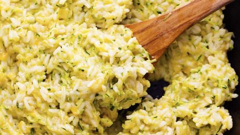 Cheesy Zucchini Rice The Recipe Critic