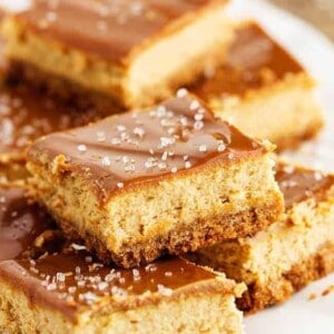 Dulce de Leche Cheesecake Bars - 46