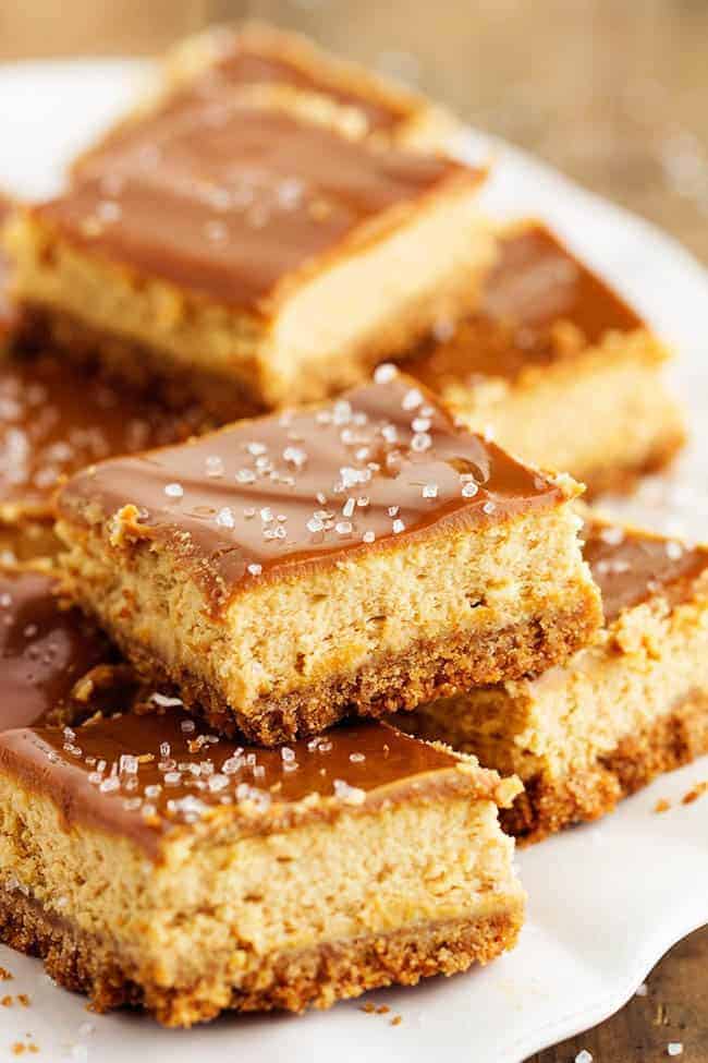 Dulce de Leche Cheesecake Bars - 54