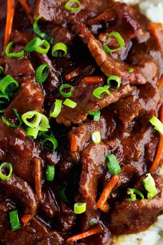 Slow Cooker Mongolian Beef - 41