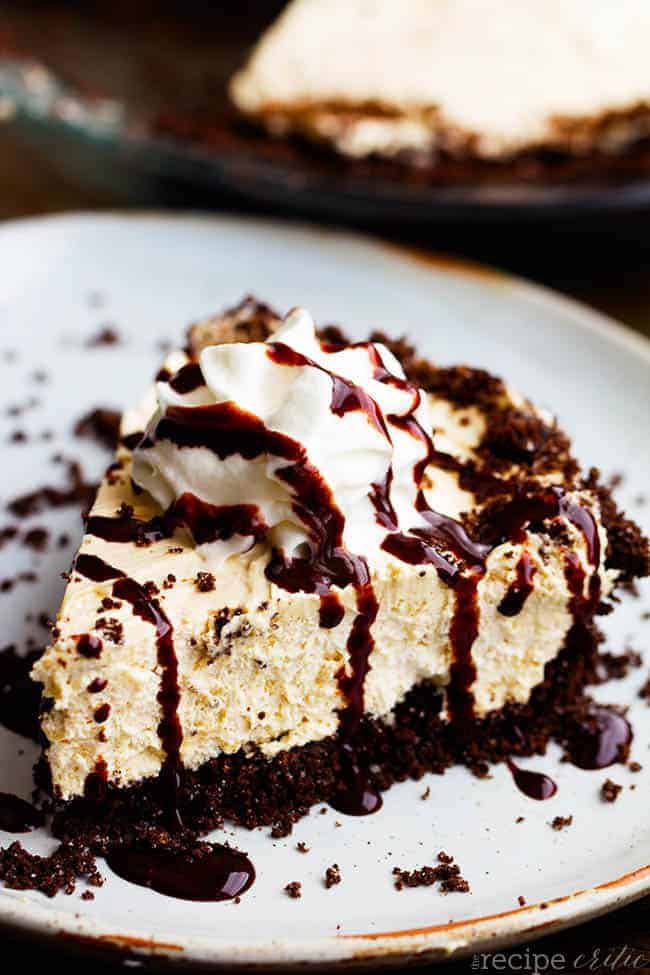 No Bake Cream Cheese Peanut Butter Pie The Recipe Critic