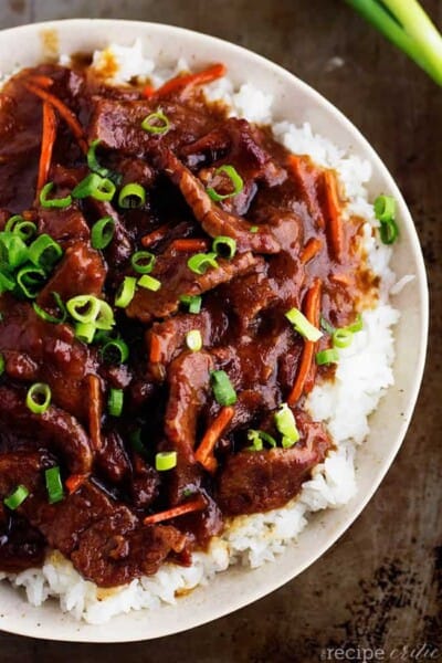 Slow Cooker Mongolian Beef | The Recipe Critic