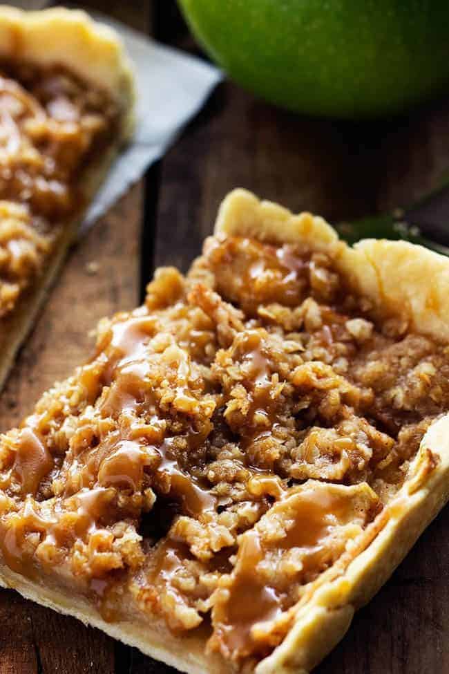 Caramel Apple Slab Pie - 10