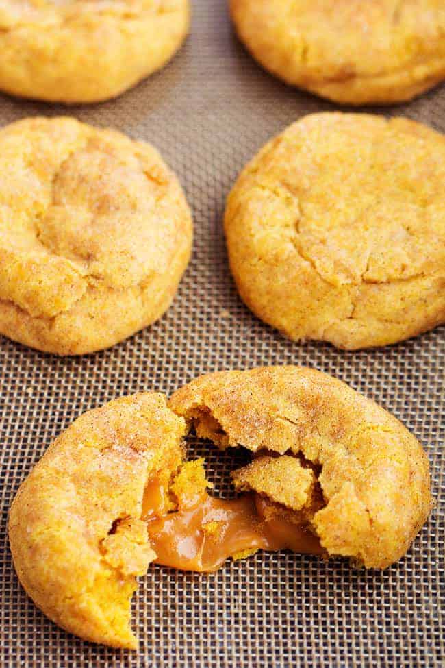 Caramel Pumpkin Snickerdoodles - 72