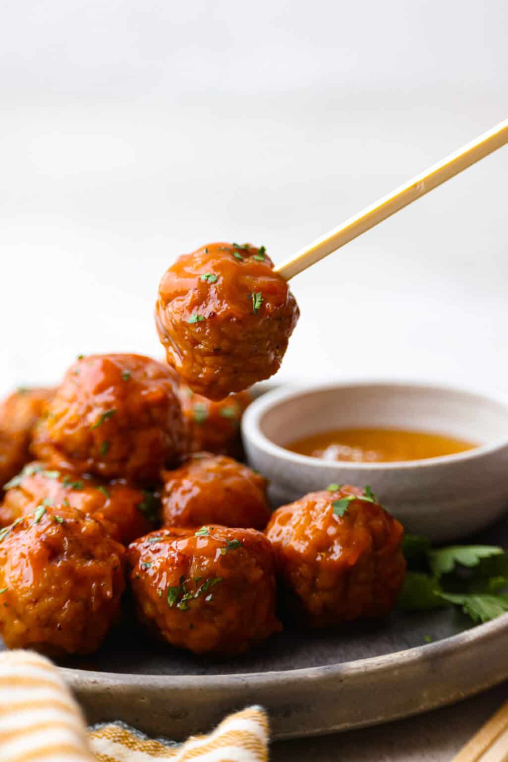 Slow Cooker Honey Buffalo Meatballs | The Recipe Critic