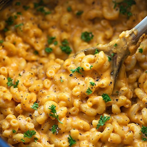 Cheesy Butternut Squash Pasta | The Recipe Critic