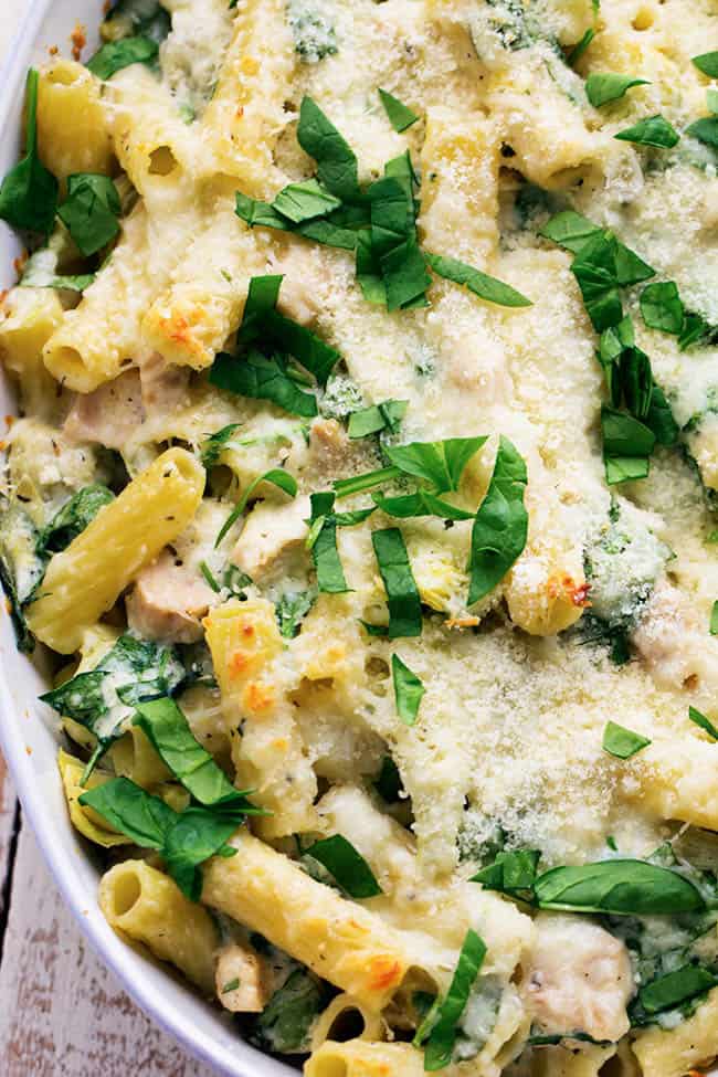 Chicken Spinach Artichoke Casserole - 79