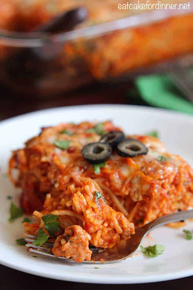 Baked Tex Mex Spaghetti - 28